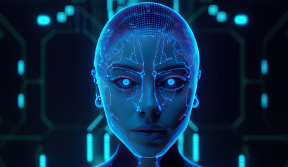 futuristic robot